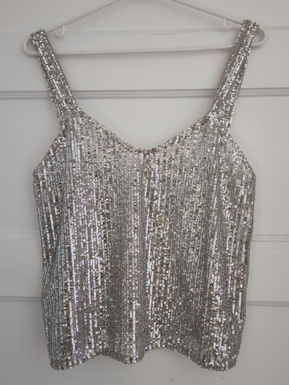 Sequin Tank Top